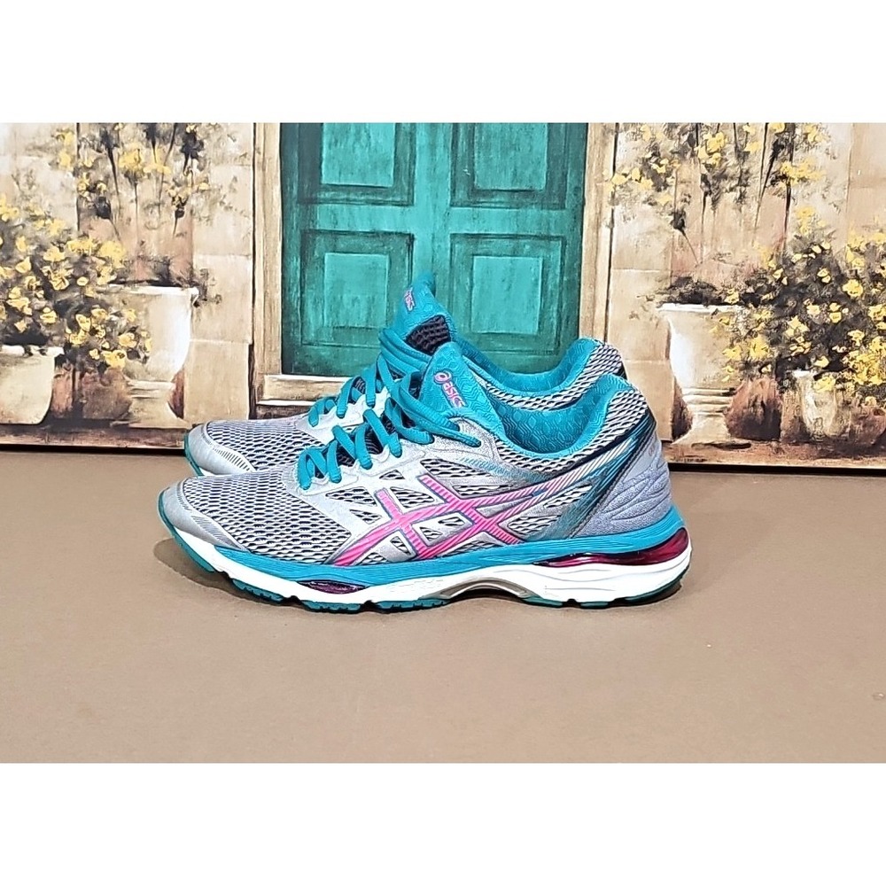 ASICS Gel Cumulus 18 Running Shoes Women's Size 8.5 US Gray‎